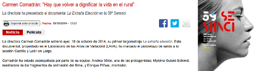 Noticia seminci web