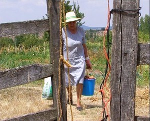 Mujer rural: huerta