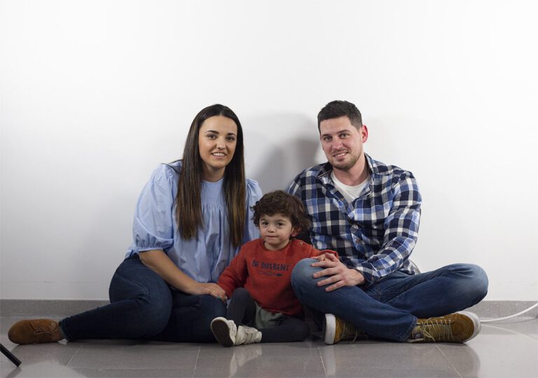 Grabación entrevista familia